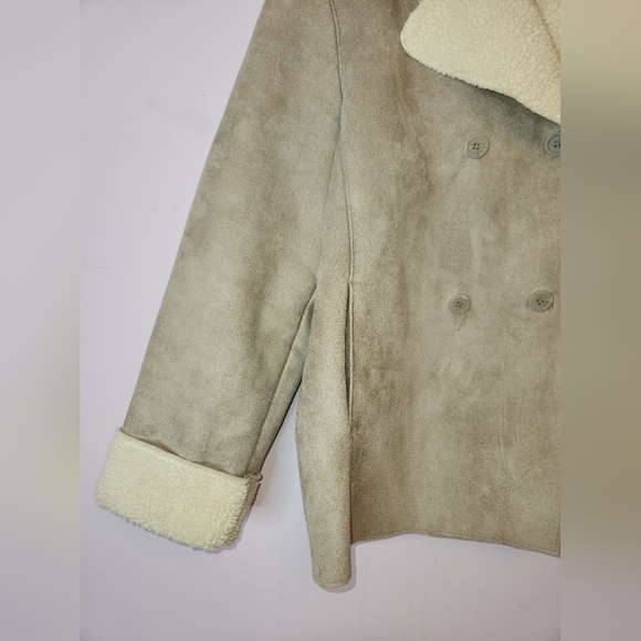 WEATHERPROOF Women's Suede Winter Jacket, size L - Picture 4 of 13